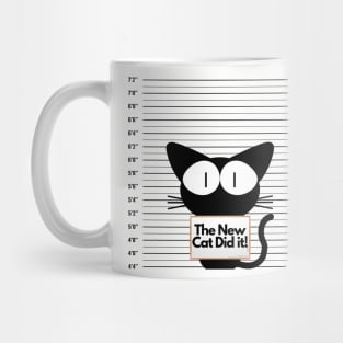 The New Cat Did It! Mug